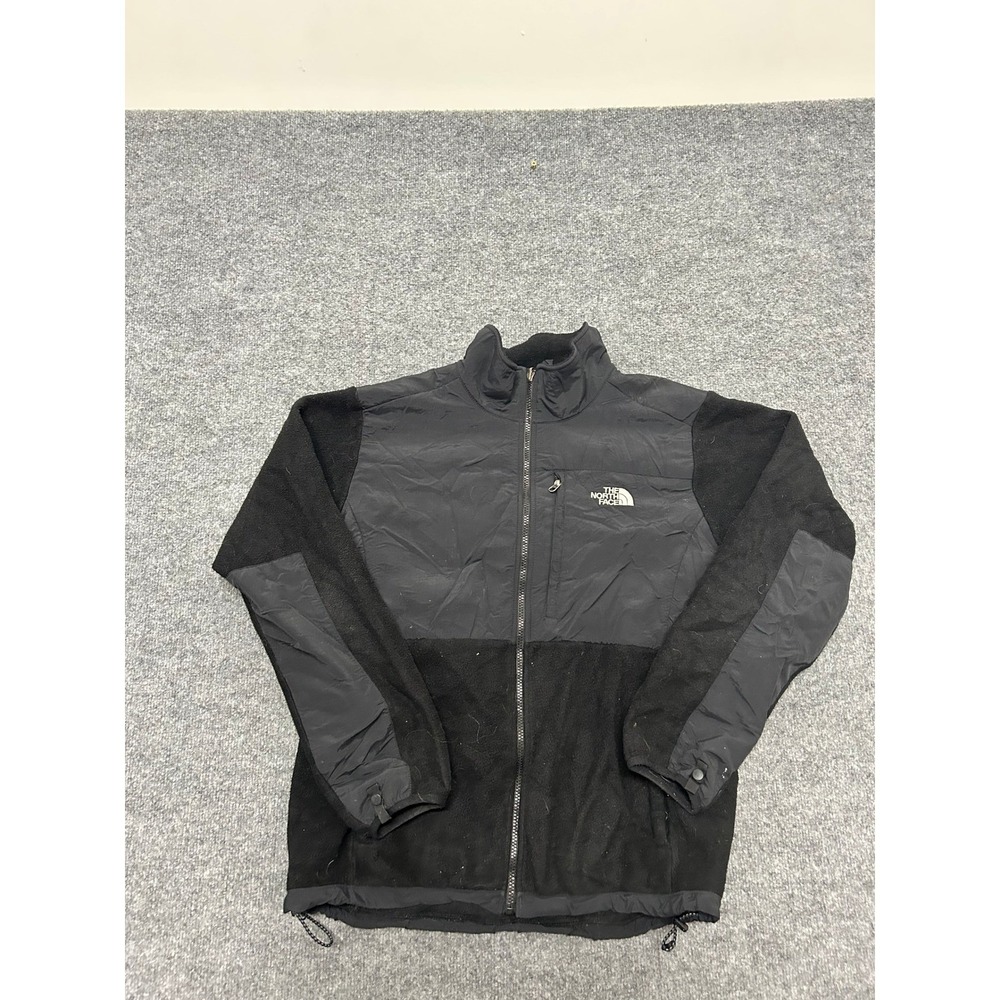 The North Face Fleece Jacket Womens XL Black Denali Full Zip Outdoor Gorpcore